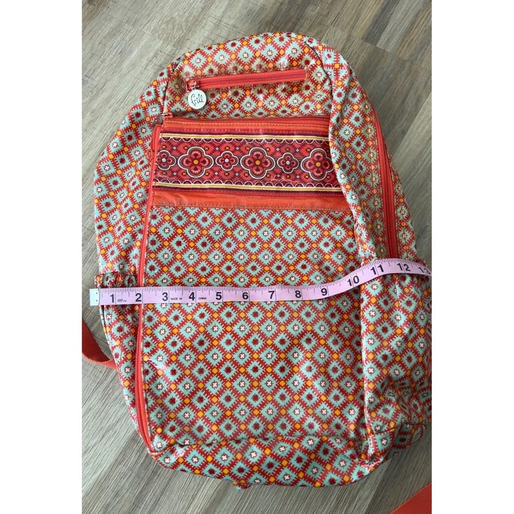 Vera Bradley Lylas Paprika Frill Backpack‎